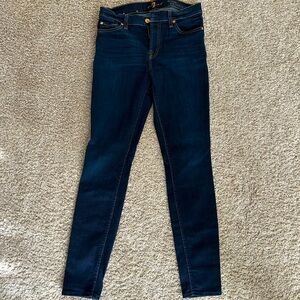 7 For All Mankind - High Rise Skinny size 28